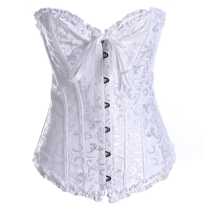 corset grande taille blanc